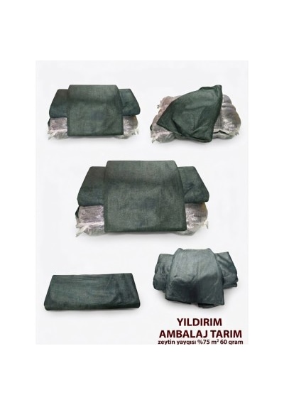 Zeytin Yaygısı Gölgelik File Siyah Uv Li %75 4mt-6mt