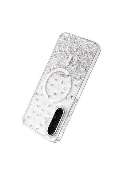 Magicool Onegif Samsung Galaxy Uyumlu A56 Misk Simli Magsafe Kapak - Desen 1
