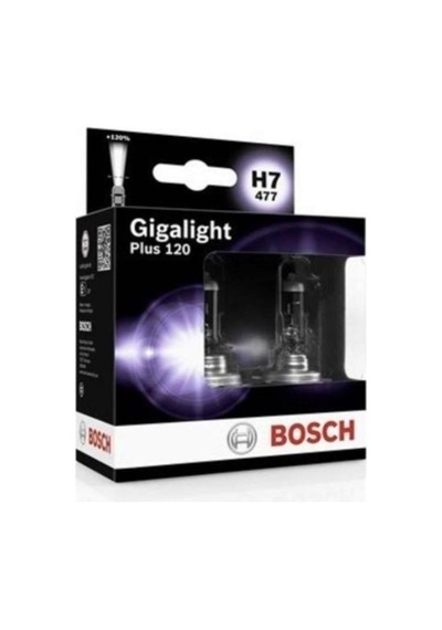Gigalight Plus 120 H7 Ampül 2li Set