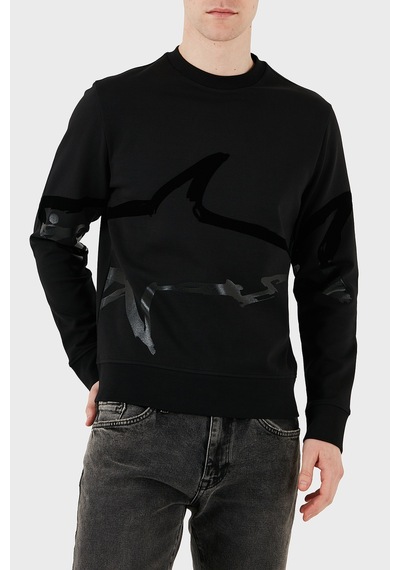Paul & Shark Erkek Sweat 13311849 011 Siyah