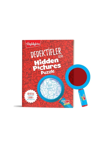 Dedektifler Için Hidden Pictures  Puzzle - Dikkat Atölyesi Yayınları