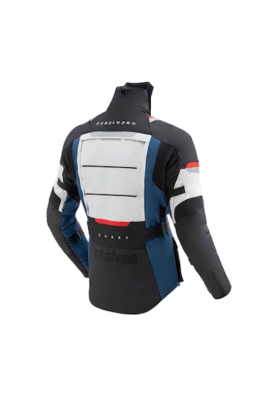 Rebelhorn Cubby V Kışlık Motosiklet Montu Gri - Kırmızı - Mavi 75066