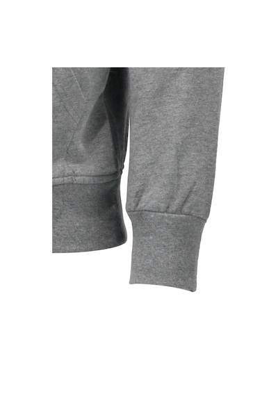 Shinzone Erkek Standart Fit Kapüşonlu Baskılı Cepli Koyu Gri Sweatshirt 001