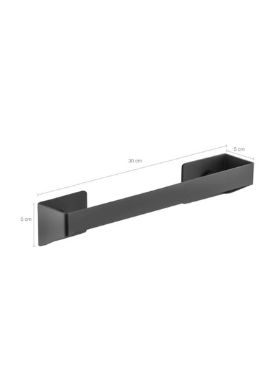 Mavitrend Siyah Havlu Tutacağı Metal Havlu Askısı Mutfak Banyo Havluluk Metal Havluluk Siyah