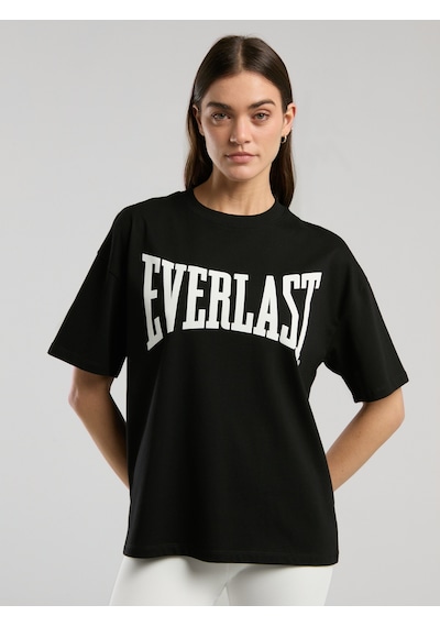 Everlast Ever Classics Wmn Oversize Siyah Kadın Tişört Siyah