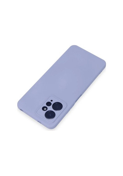 Cosmotex Newface Xiaomi Redmi Note 12 4g Kılıf Nano İçi Kadife Silikon - Lila
