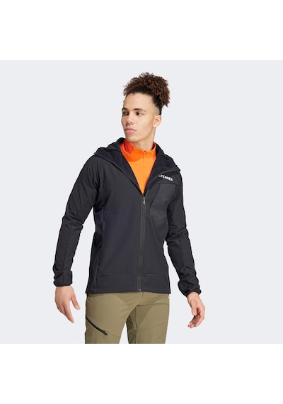 Adidas Terrex Xperior Erkek Siyah Koşu Ceket - Iw9443