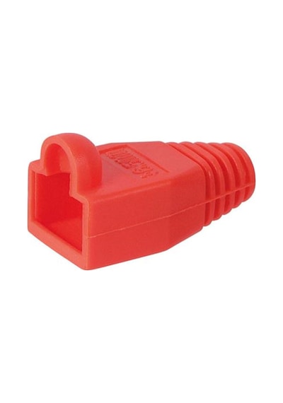 Rj 45 Kılıf Boot Kırmızı