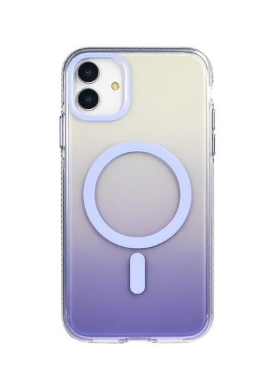 Apple Uyumlu iPhone 11 Kılıf M-safe Şarj Özellikli Transparan Renk Geçişli Zore Toros Kapak