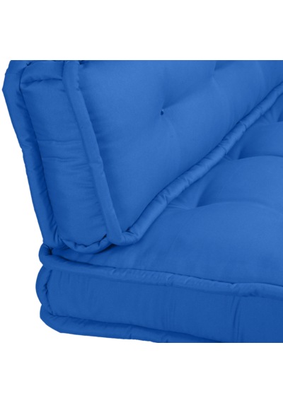 Xpermate Bisküvi Minder Petek Önü Fransız 60x120x14 Mavi