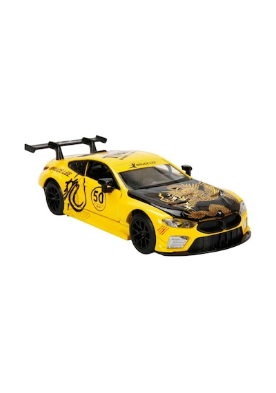 1:32 Bruce Lee Lisanslı Sesli Ve Işıklı Çek Bırak Diecast Model Araba Rmz Hobby
