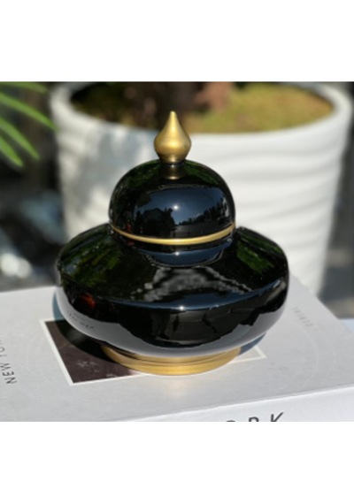 Gc235 Siyah Tek Renk 15 Cm Uzay Küp Dekoratif Şık Modern Ev Aksesuarı