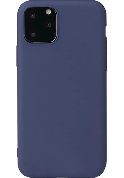 Apple iPhone Uyumlu 11 Pro Max 6.5 İnch Ultra Slim Soft Tpu Silikon Kılıf- 5775 Lacivert