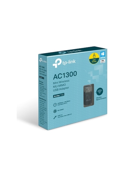 Tp-Lınk Archer T3U 1300 Mbps Kablosuz Dual Band Usb  Adaptör