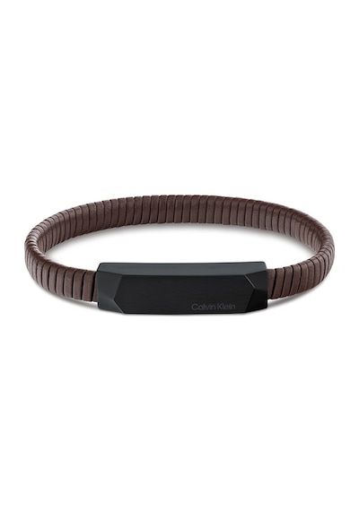Calvin Klein Ckj35100014 Erkek Bileklik Siyah - Kahverengi