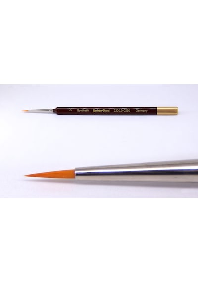 Springer Pinsel 0 Üçgensi Künstler-Aquarellpinsel Sentetik Fırça