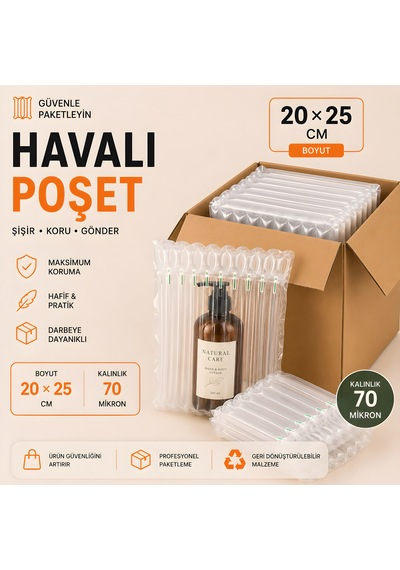 Havalı Poşet Ambalaj - 20 Adet