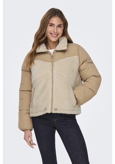 Only Onlsıena Teddy Mıx Puffer Cc Otw Mont 15322083 Taş