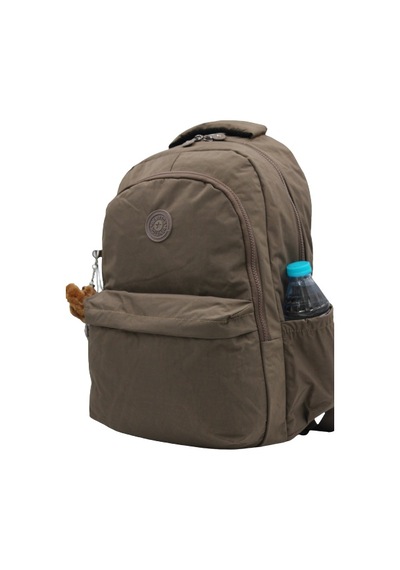 Krinkıl Su Geçirmez Kumaş Unisex Okul Çantası 2200 Vizon