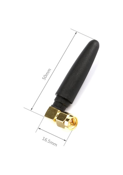 GSM GPS GPRS Anten 3dBi SMA 90 Derece 900MHz 1800MHz 2400MHz