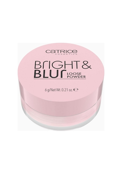 Catrice Bright-Blur Loose Powder 010 Yumuşatıcı Ve Açıcı Pudra Yumuşak Pembe 010 3'lü