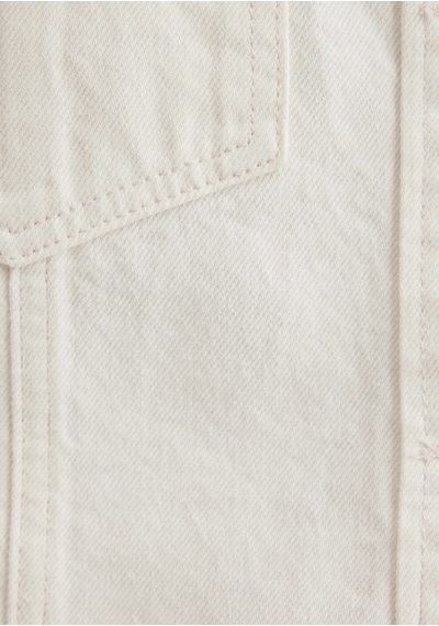 Mavi - Thalia Mavi Premium Beyaz Jean Ceket 1110289-89161 Beyaz