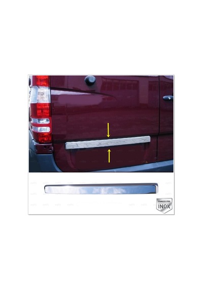 Mercedes Sprinter W906 Krom Bagaj Çıtası 2006-2018 Arası P. Çelik