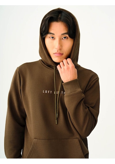 Loft Erkek Sweatshirt Koyu Haki Lf2038143 25kp69000098 P69195 Koyu Haki
