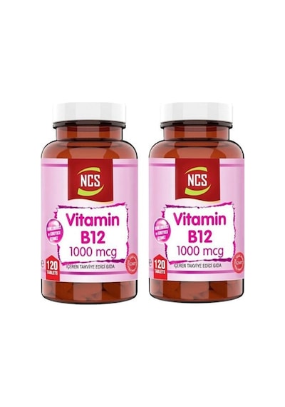 Ncs Vitamin B12 Metilkobalamin 1000mcg 240 Tablets + Hap Kutusu