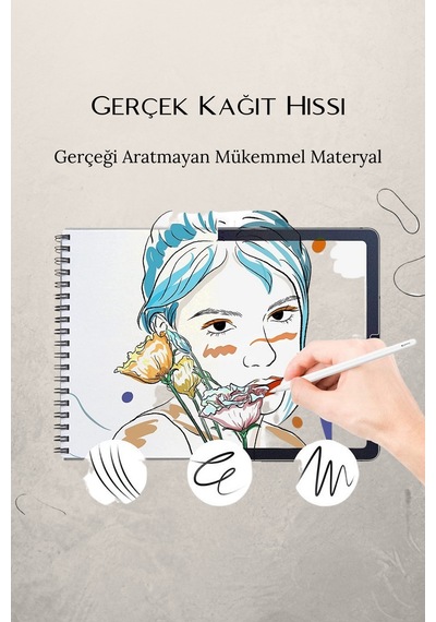 Mate Pad 11.5 İnç 2023 Uyumlu Gerçek Kağıt Özellikli Paper Like Ekran Koruyucu