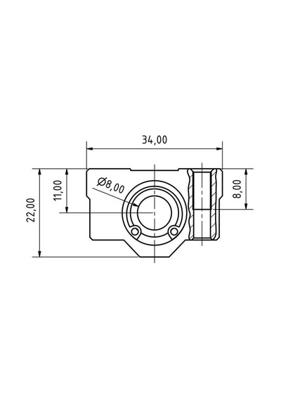 Sc8Uu 8Mm Lineer Rulman