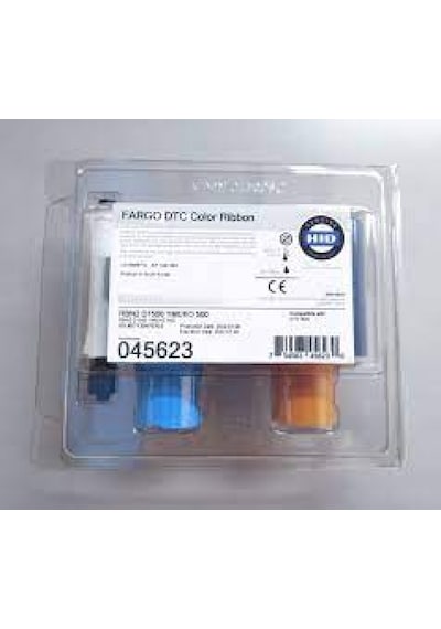 Fargo DTC1500 Full Color YMCKO Ribbon 045623 500 images