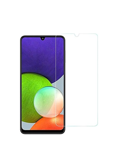 Samsung Uyumlu Galaxy A22 Nano Kırılmaz Cam Ekran Koruyucu Şeffaf