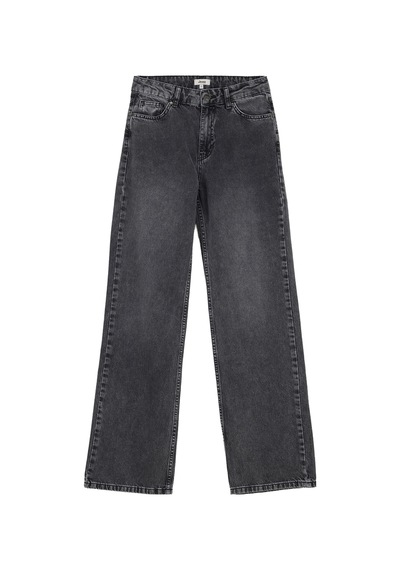 Jeep Antrasit Kadın Straight Yıkamalı Denim Pantolon J6wl-pnt7044