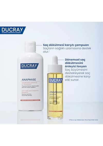 Anaphase Reactive Dönemsel Saç Dökülmesi Ve Yoğunluk Kaybı Yaşayan Saçlar İçin Şampuan 400 Ml