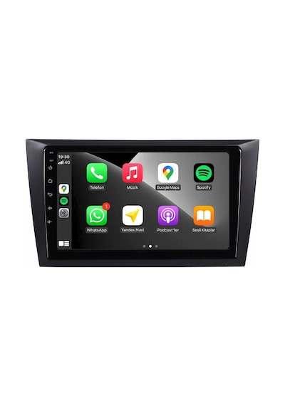 Volkswagen Golf 6 Araç Multimedya Android Ekran Carplay Double Teyp 2+32 9" 10-12 Black Cadence