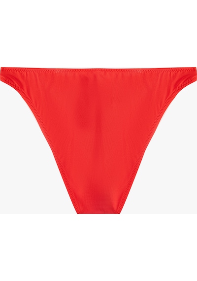 Koton Asimetrik Kesim Bikini Altı Kırmızı 6sak00263mm