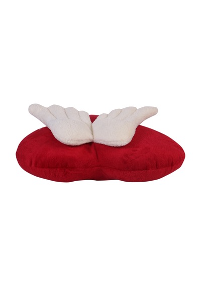 Kanatlı Kalp Yastık 46 Cm