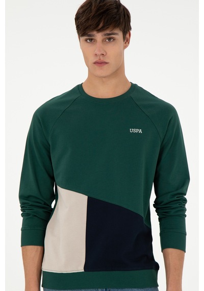 U.s. Polo Assn. Erkek Koyu Yeşil Sweatshirt 50293405-vr079 Koyu Yeşil U.s. Polo Assn. Erkek Koyu Yeşil Sweatshirt 50293405-vr079 Koyu Yeşil