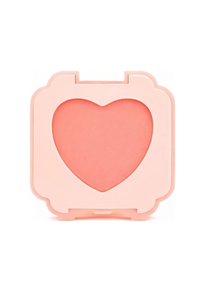 3b Trend Rose Sweet Cheeks Tekli Mat Allık No:2 Kalp Desenli Doğal Görünüm Veren Kadifemsi Mat Blush 002