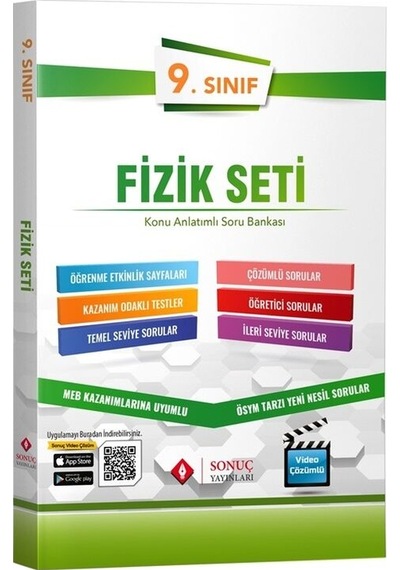 9.sınıf Fizik Modüler Set -  Sonuç Yayınları