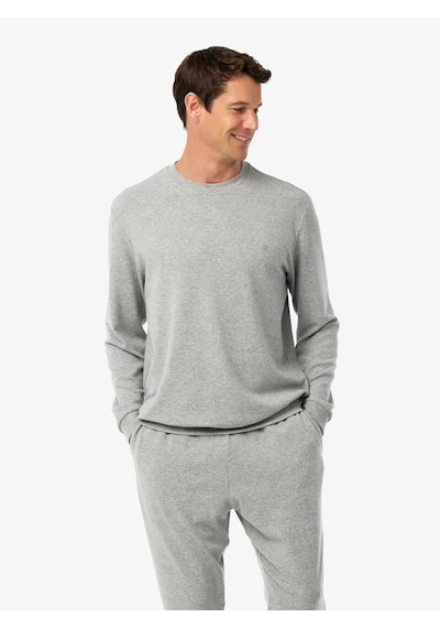 Blackspade Erkek Termal Pijama Takımı 40987 - Gri Melanj