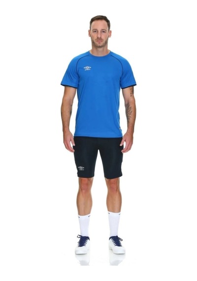 Crozwise Umbro Drill Top Esela - Erkek Mavi Spor T-Shirt - Tf0035
