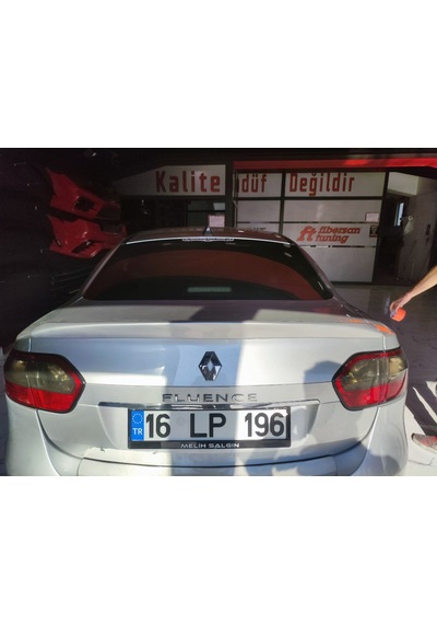 RENAULT FLUENCE SPOİLER-----fibersan tuning