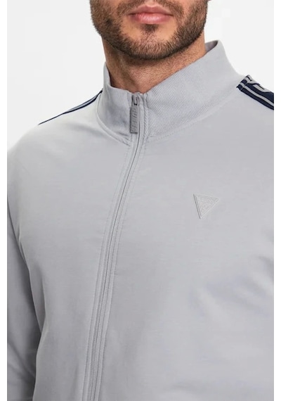 Guess Full Zıp New Arlo Sweatshırt Gri