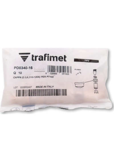 Trafimet Pt 100 1,6mm Plazma Kesim Meme 51248.14 Pd0340-16