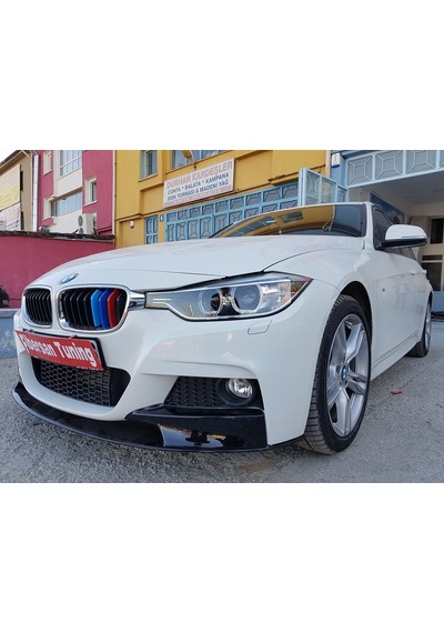 Bmw F30 Ön Tampon Lip - M Teknik(fiberglas)-fibersan Tuning