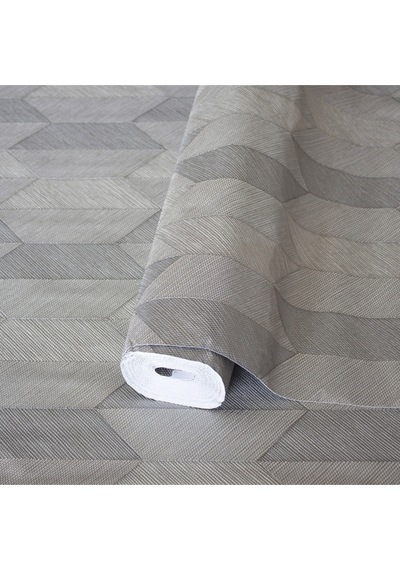 Vera Duvar Kağıdı Geometrik Desenli Non-woven Kağıt Taban Vinil Kaplı