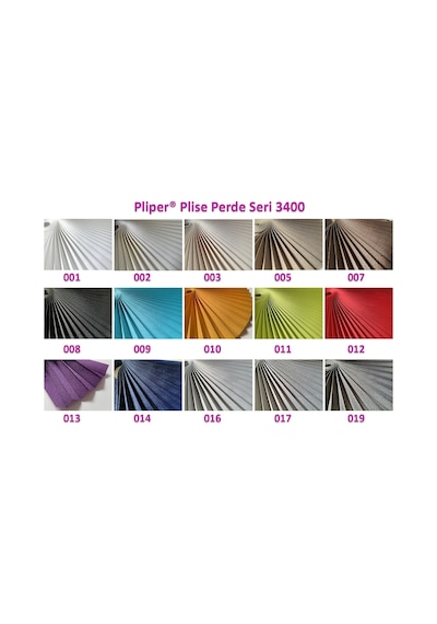 Pliper Yapışkanlı - Cam Balkon Plise Perde Seri 1