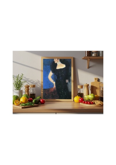 Klimt Rose Von Rosthorn-friedmann'ın Portresi Çerçevesiz Poster 30x42 Cm A3 Tablo Art Nouveau